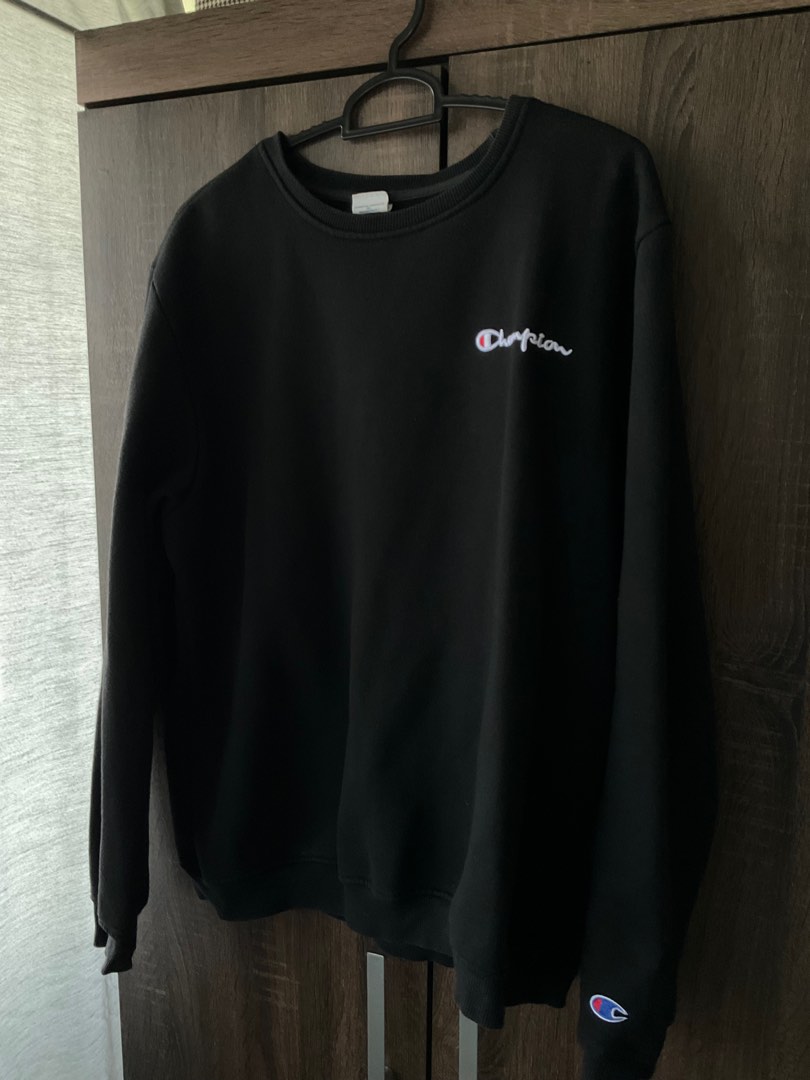 Champion sweater zwart discount precio