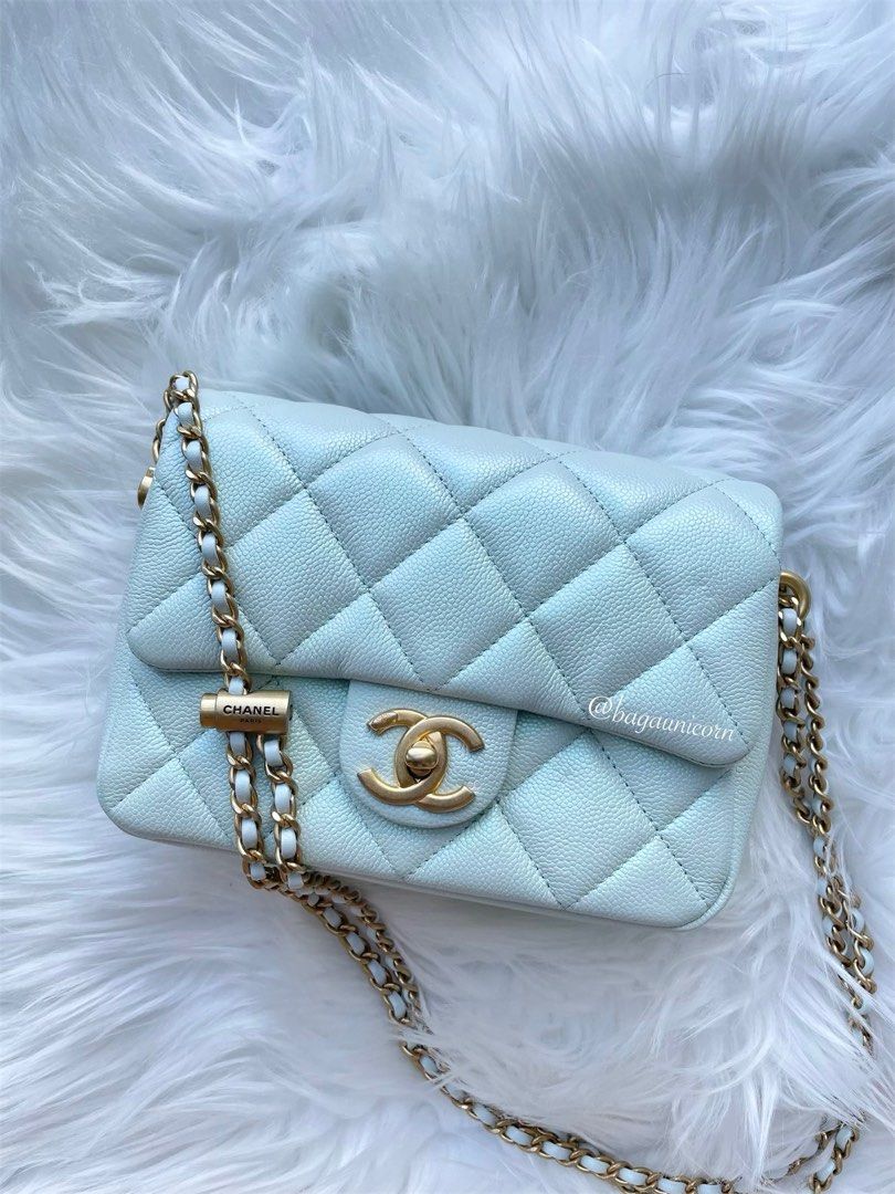 Chanel iridescent blue discount
