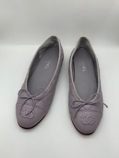 Chanel Quilted Ballet Flats