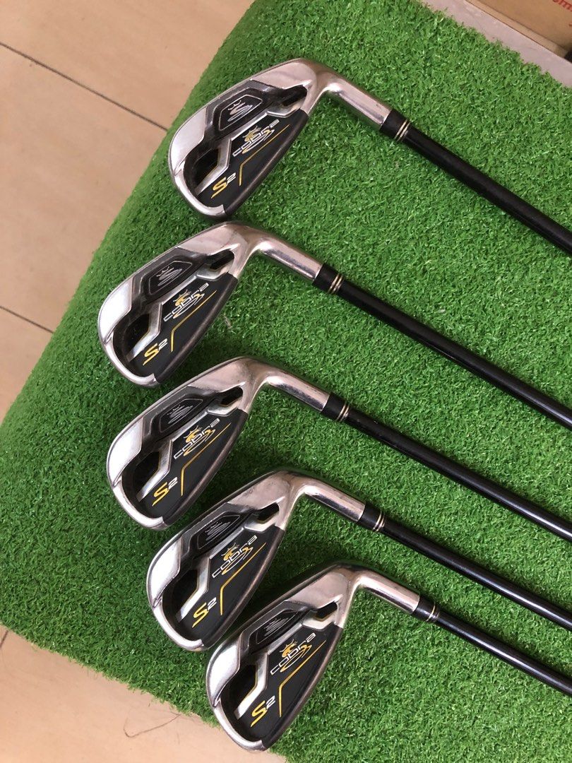 Cobra S2 Irons Set 5 P with Tour AD Shaft