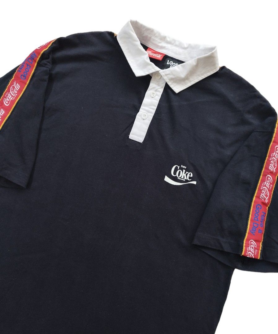 COCA COLA x COTTON ON POLO T SHIRT