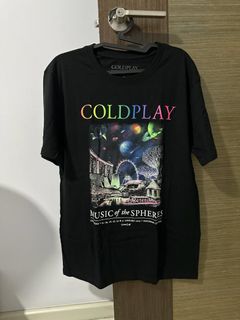 Authentic Coldplay MOTS Tes, Men's Fashion, Tops & Sets, Tshirts & Polo ...