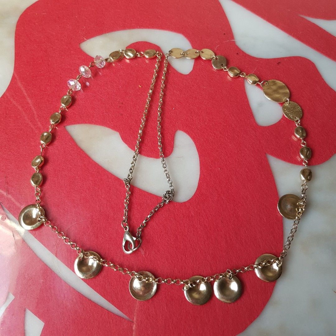 Red best sale costume necklace