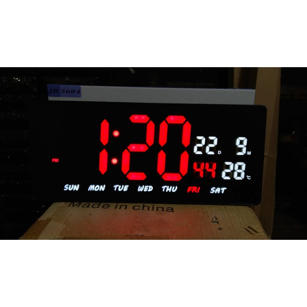 DIGITAL CLOCK 14.5 inches, Computers & Tech, Office & Business ...