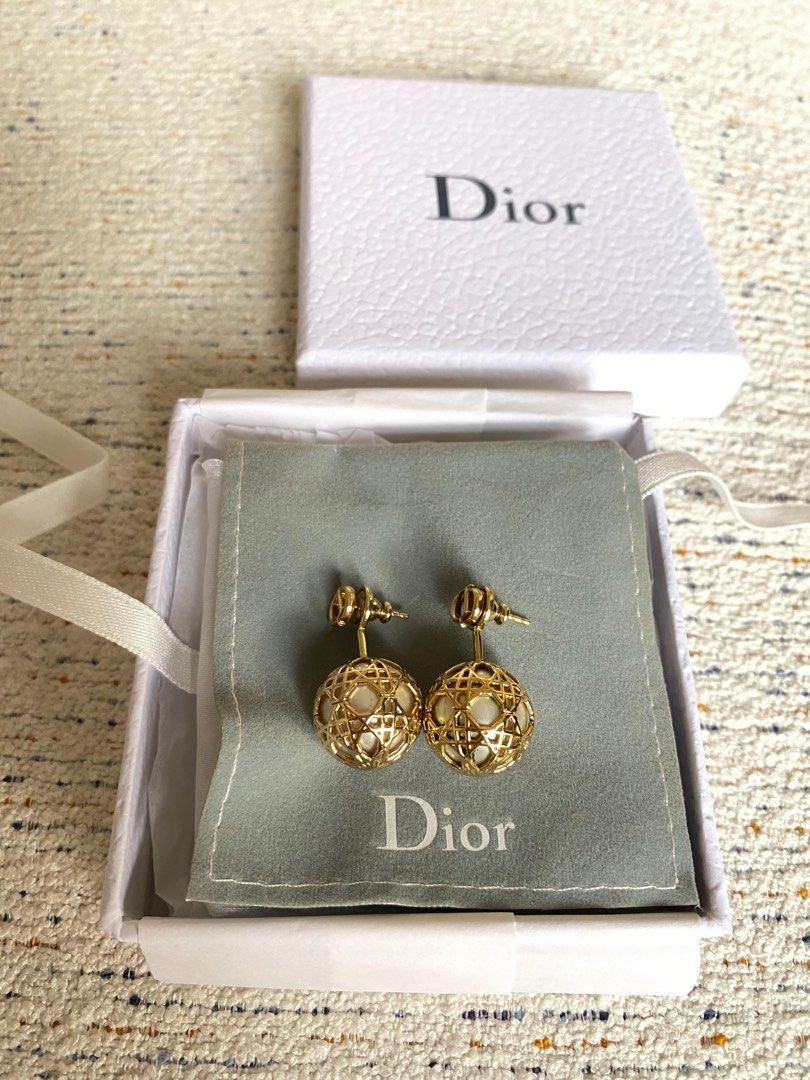 Dior cannage earrings shop