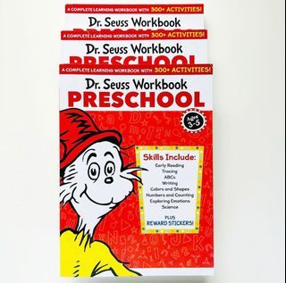 Dr Seuss Preschool Workbook