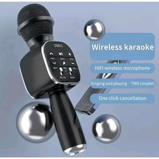 DS813 Wireless Microphone Versatile Sound Change Metal Bluetooth-compatible 5.0 Condenser Mic