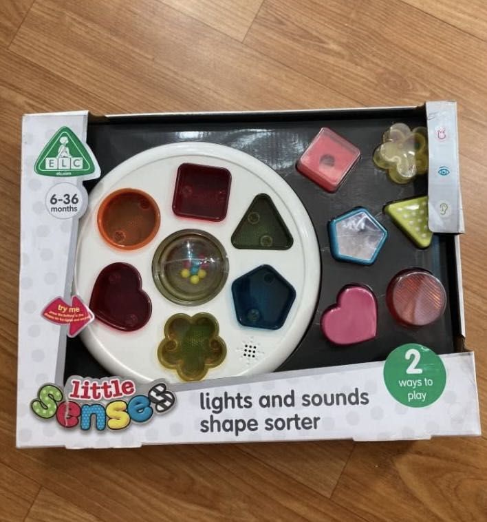 ELC Little Senses Lights and Sounds Shape Sorter Mainan Edukasi