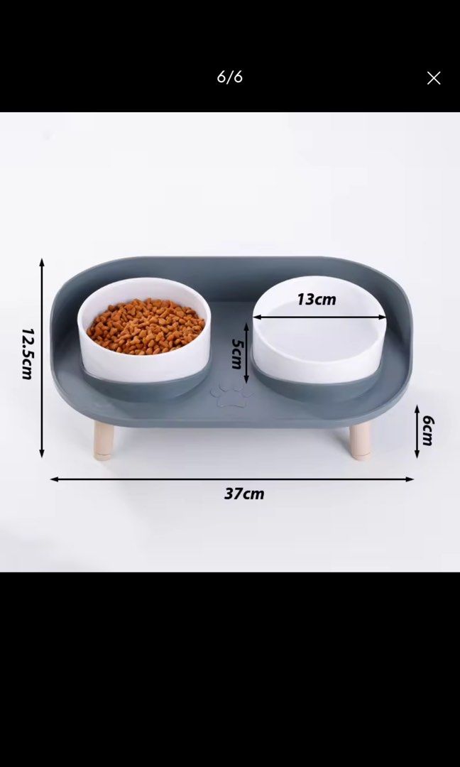 Elevated Food and Water Tray Pet Supplies Homes Other Pet