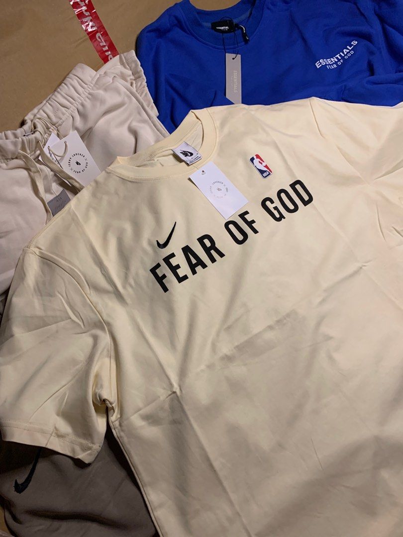 fear of god t shirt nike