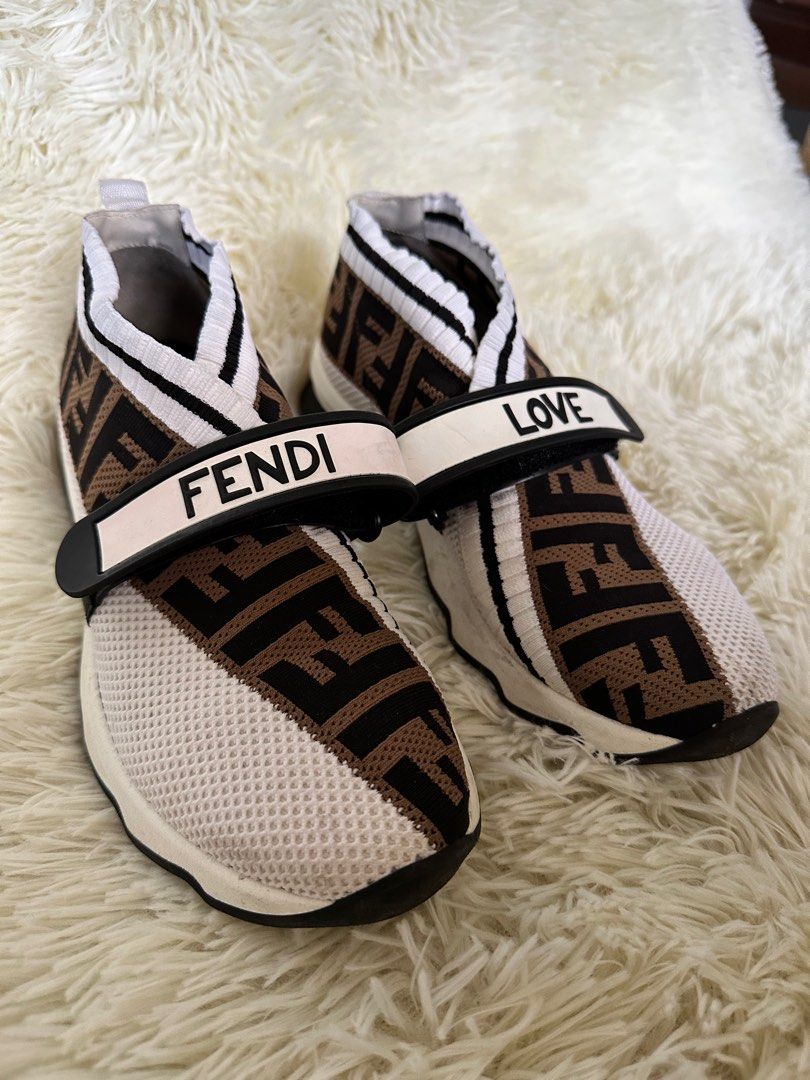 Fendi love sneakers clearance