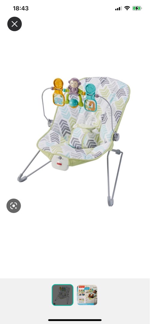 Fisher price vibrating discount seat