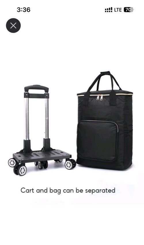 Foldable Marketing Shopping Trolley Bag