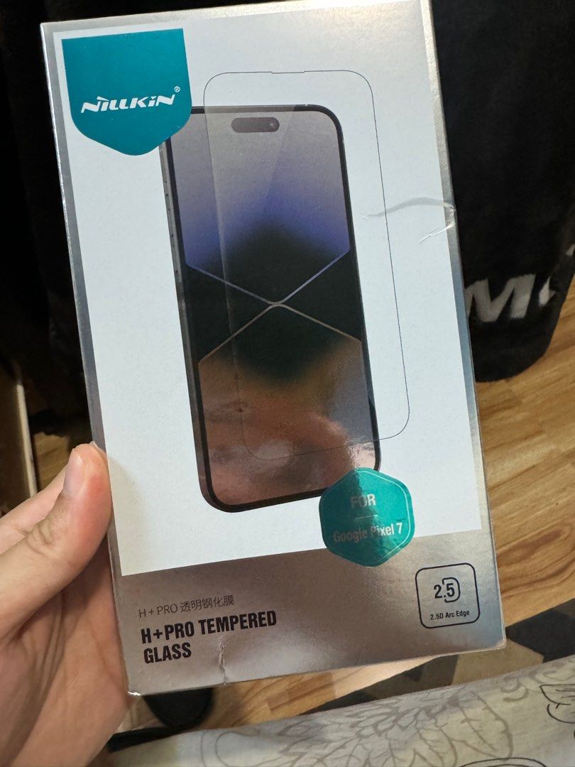 Google Pixel 7 Tempered Glass Nillkin (Category: Other Mobile & Gadget Accessories) located in Cavite. Submitted by jaybee28 (Listing ID 1289542840, Image 1). Description: Nillkin Tempered Glass for Google Pixel 7 2.5D Arc Edge Rfs: Namali ng bili.
