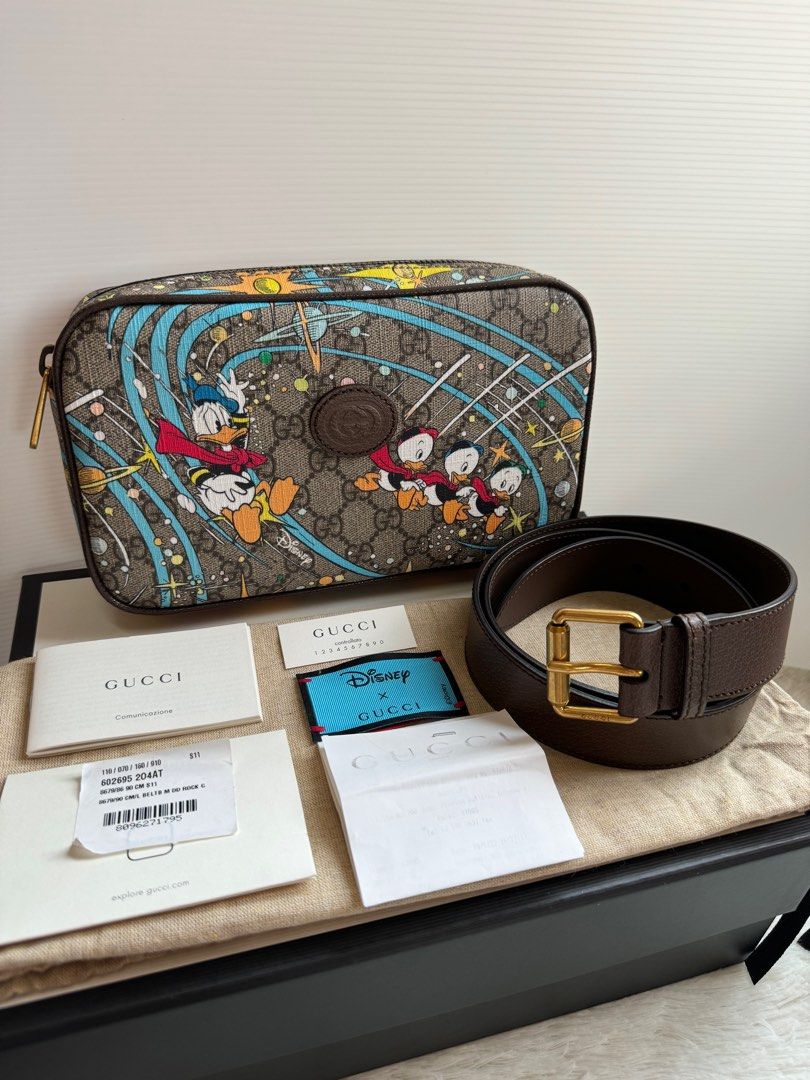 Gucci x disney belt clearance