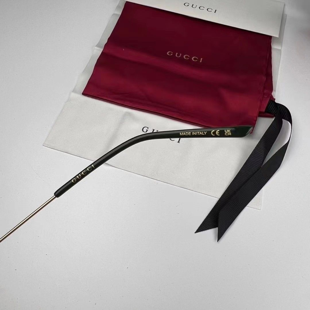 Gucci gg1125oa glasses eyewear, Women's Fashion, Watches