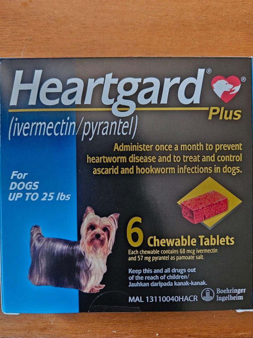 Heartgard store 6 months