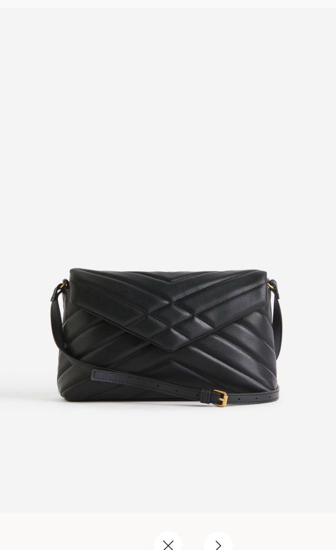 H M Sling bag black
