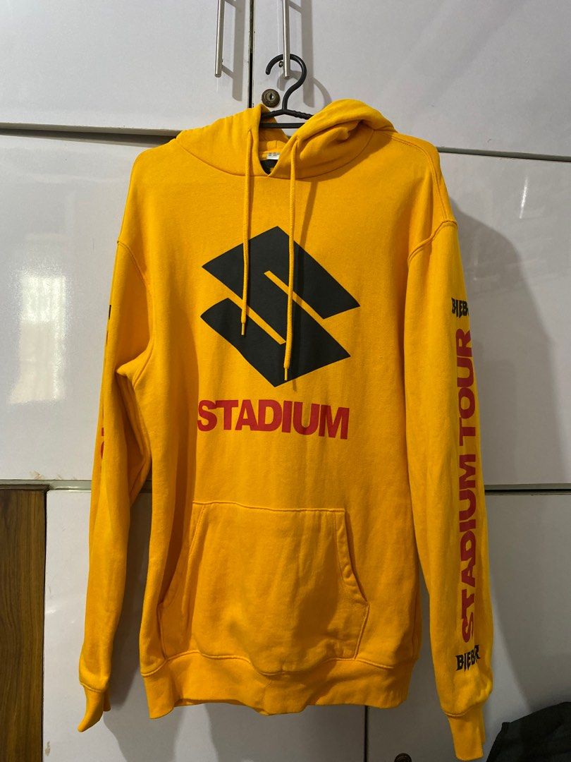 H M Justin Bieber Stadium Tour Hoodie Men s Fashion Coats Jackets and Outerwear on Carousell
