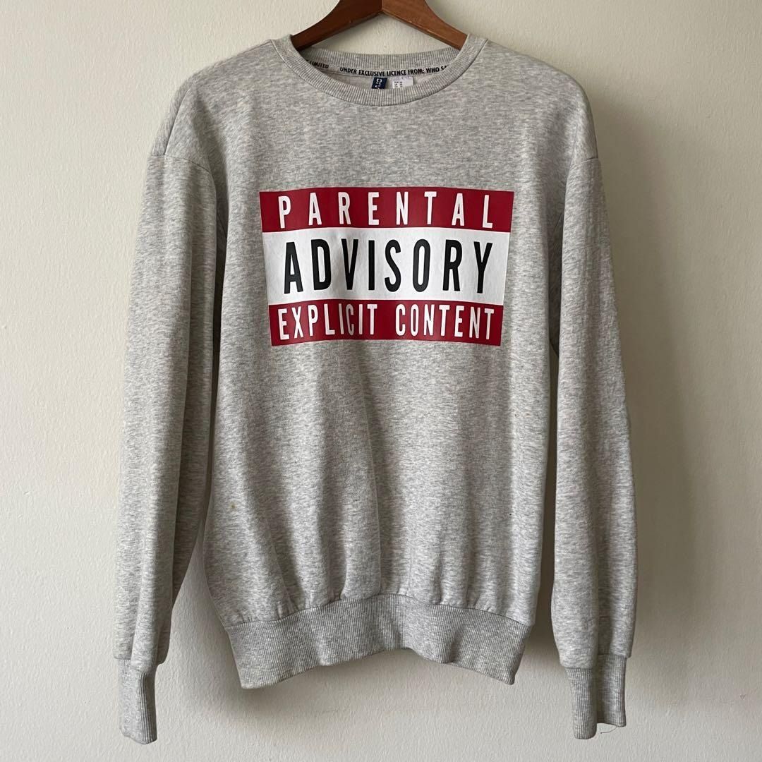 Parental advisory sweatshirt h&m outlet