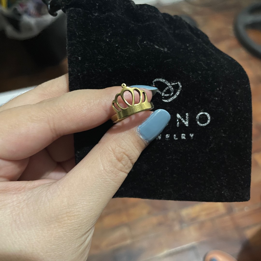 Imono Jewelry Stainless Steel Crown Ring Women s Fashion Jewelry