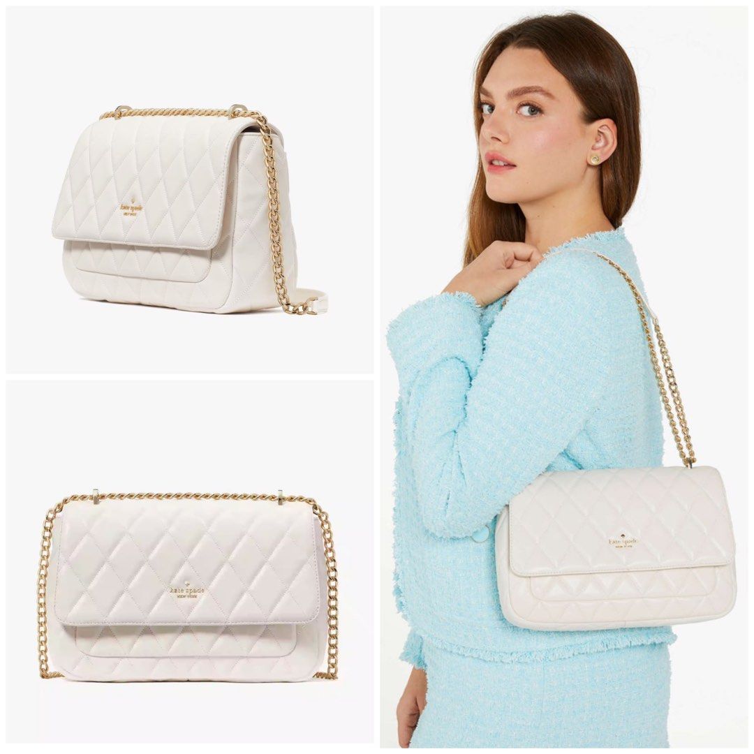 Kate spade white sling bag clearance