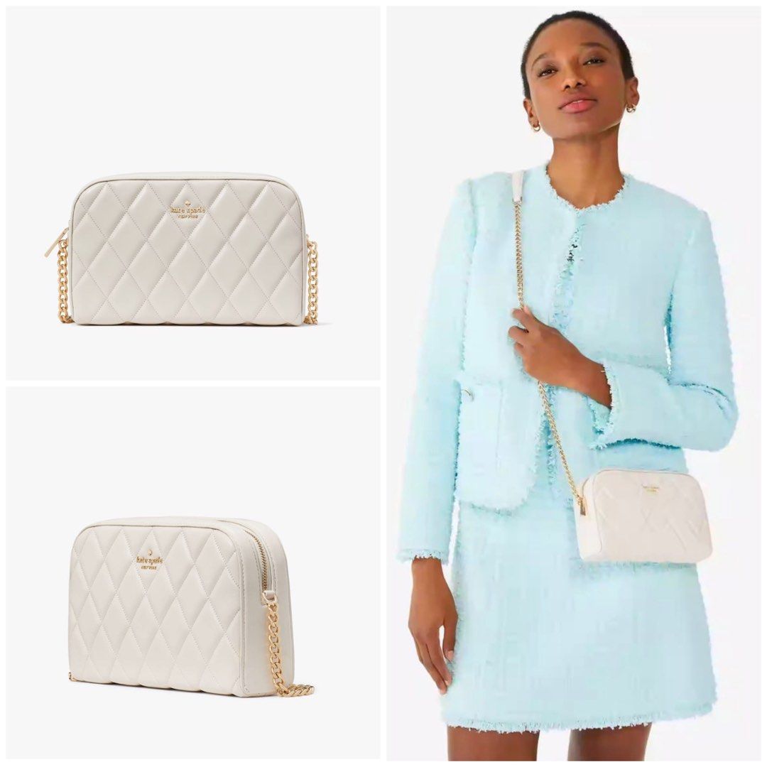 White camera sales bag crossbody