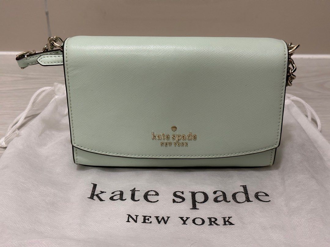 Kate Spade Mint Green Leather Crossbody Bag Kate Spade | TLC