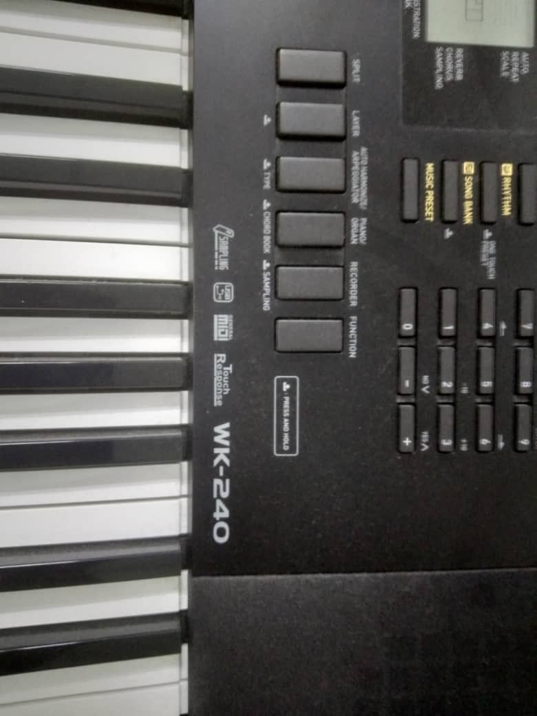 Casio wk 240 weighted keys shop