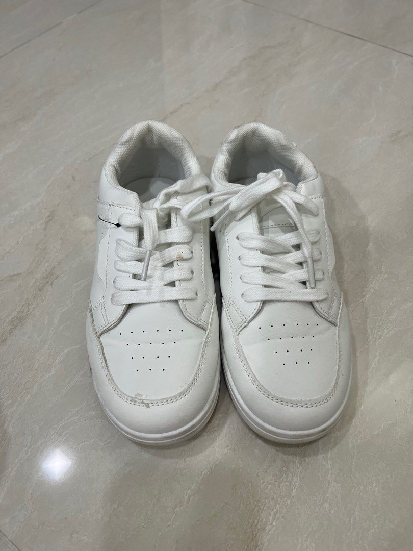 Kids white sneakers Babies Kids Babies Kids Fashion on Carousell