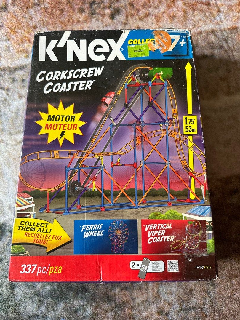 Knex corkscrew coaster cheap