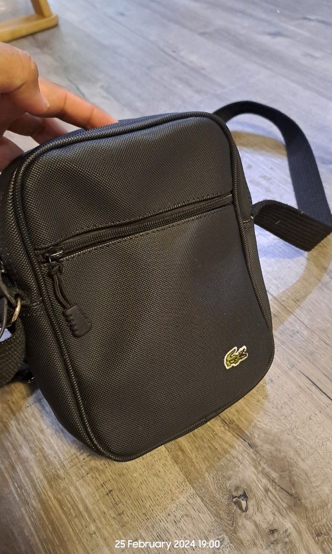 Lacoste sling bag malaysia hot sale