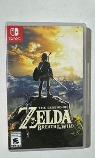 Legend of Zelda Breath of the Wild (Nintendo Switch Game)