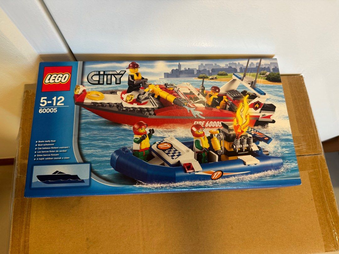 Lego city fire boat 60005 clearance