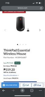 Lenovo Thinkpad Essential Mouse
