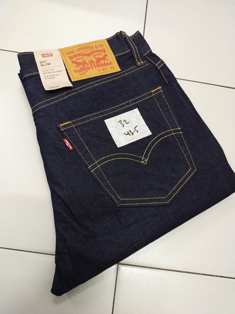 Levis 511 Stretch W32 L32 Men s Fashion Bottoms Jeans on Carousell
