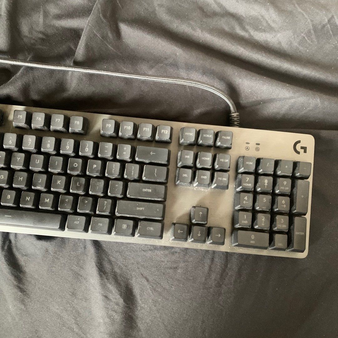 Logitech gaming keyboard g512 carbon GX (Category: Computer Keyboard) located in Marikina City. Submitted by ynaaast (Listing ID 1289520093, Image 3). Description: Lightly used. No defects. No box. .