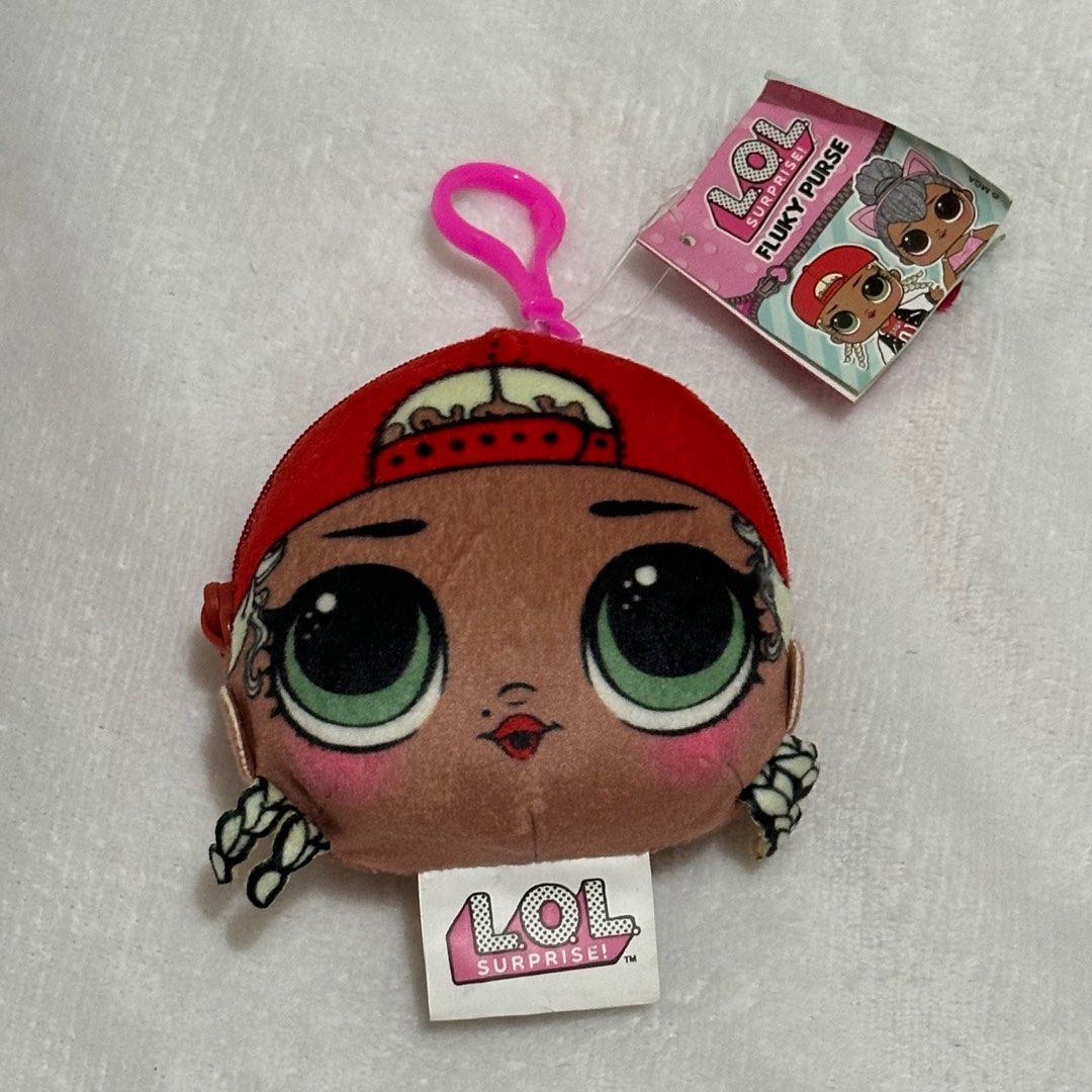 LOL SURPRISE FLUKY PURSE WITH KEYCHAIN SEALED Women s Fashion Bags Wallets Purses Pouches on Carousell