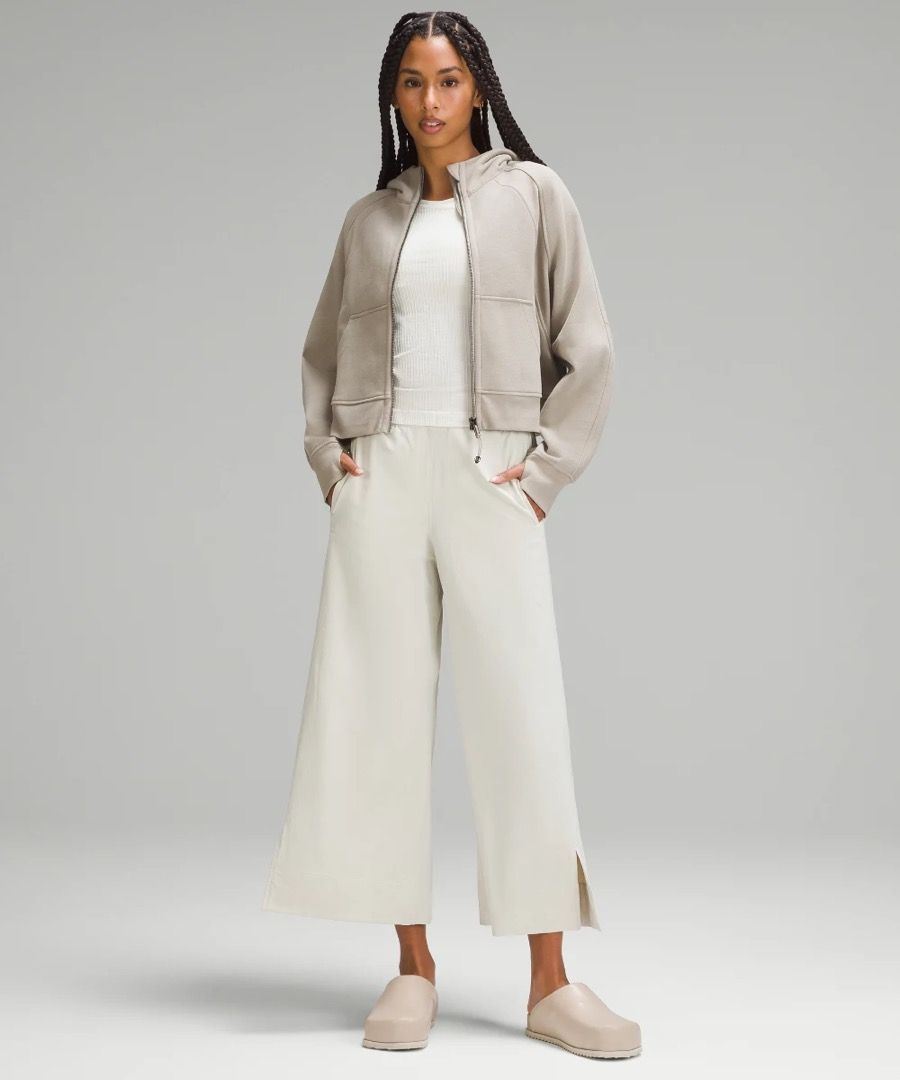 Lululemon  scuba oversize full zip jacket (Riverstone), Women's Fashion,  Coats, Jackets and Outerwear on Carousell