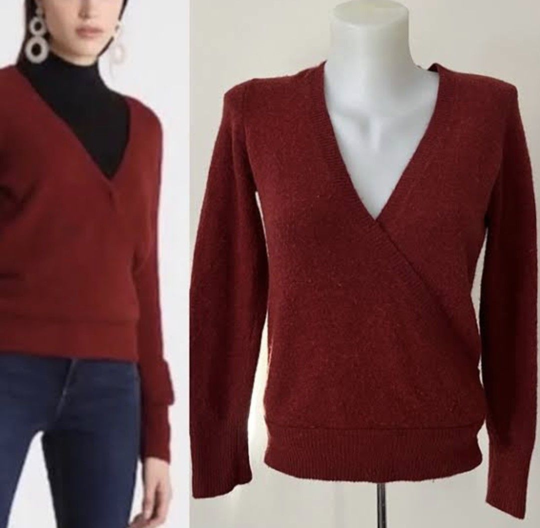 Madewell wrap sweater shop
