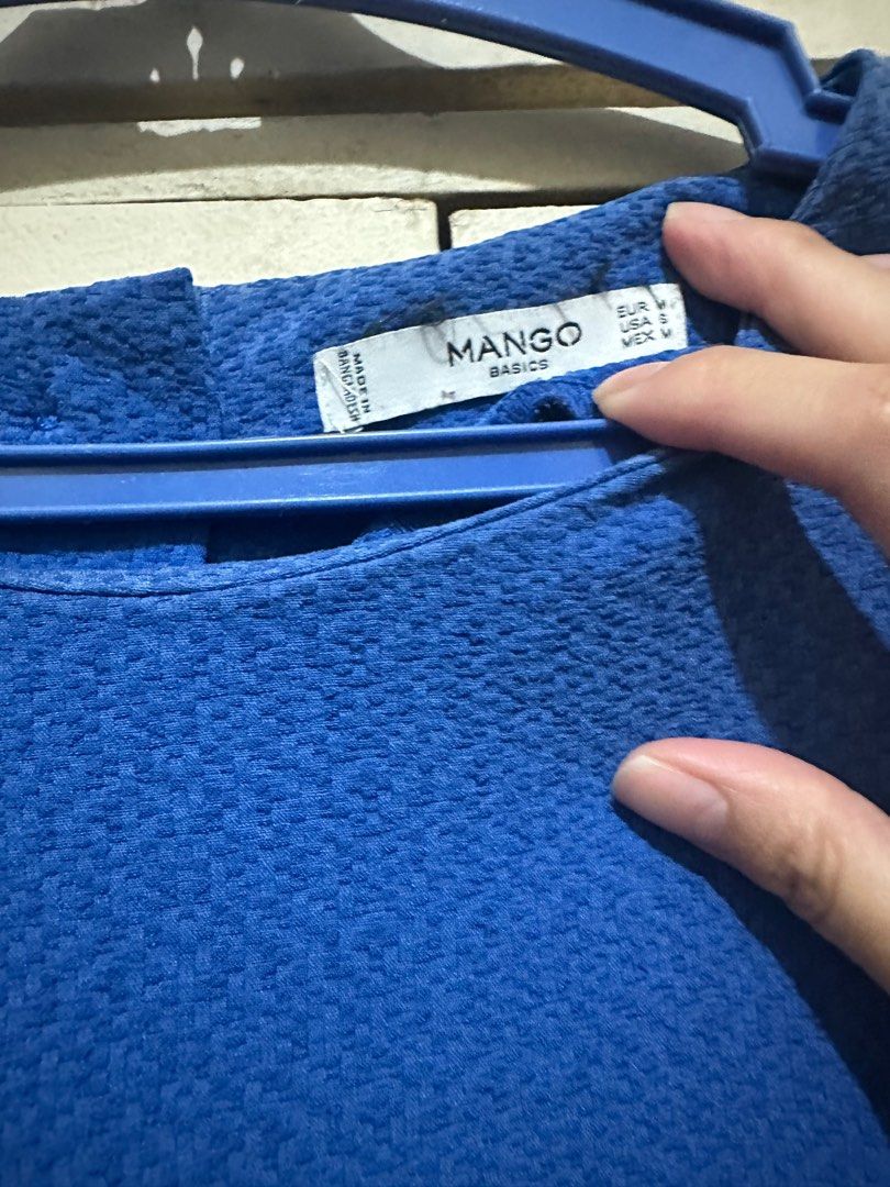 Mango shift dress in blue (Category: Dresses) located in Quezon City. Submitted by krishagee (Listing ID 1289475048, Image 2). Description: .