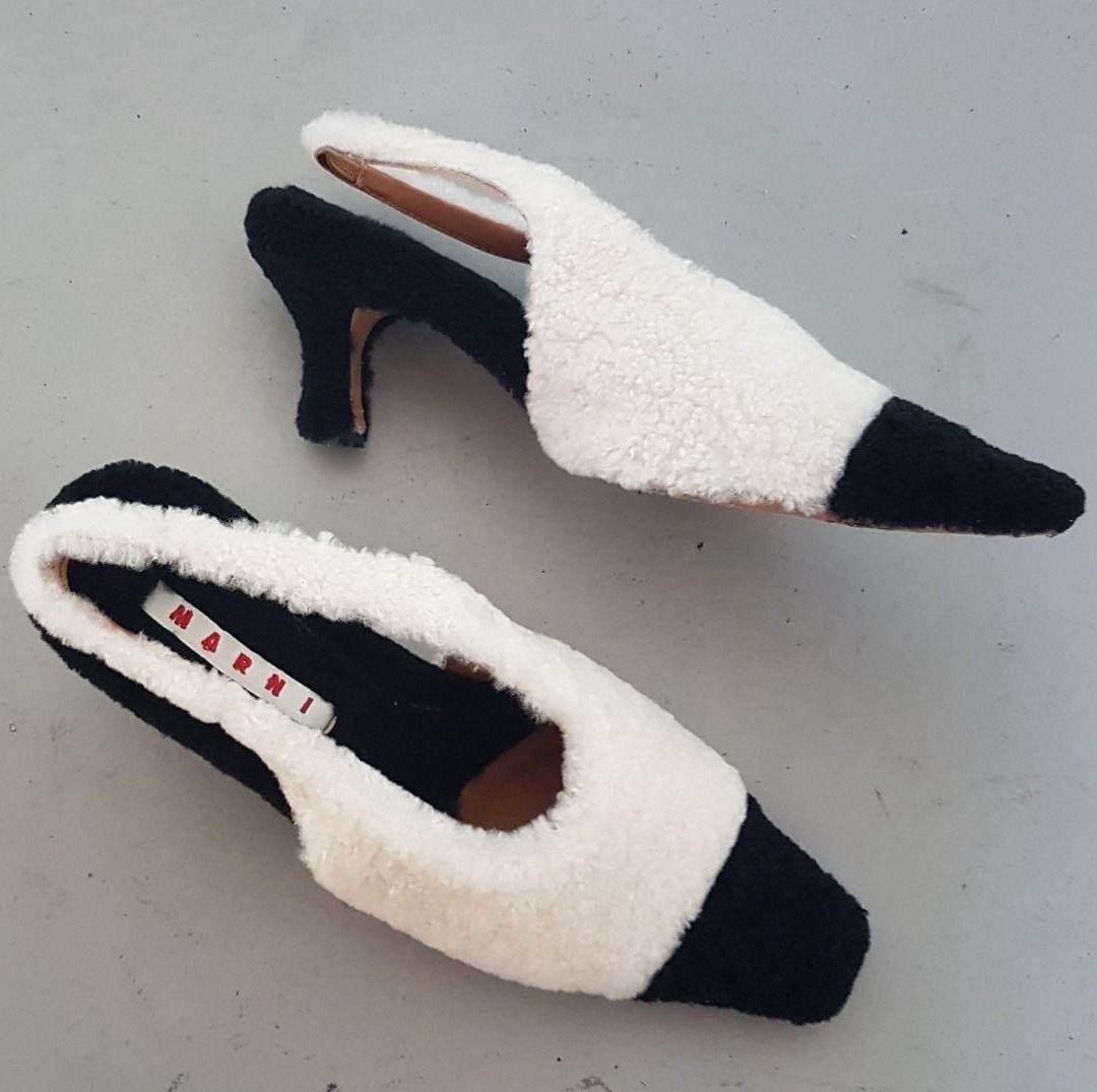 Marni slingback pumps online