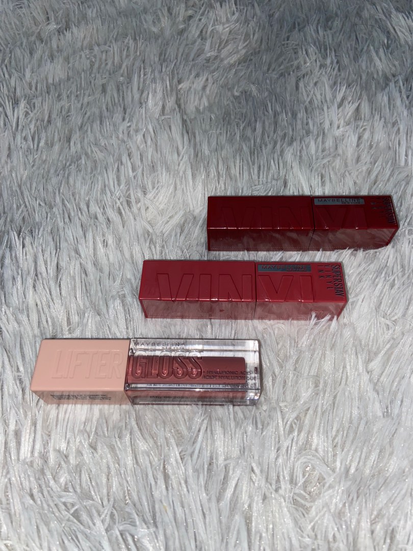 Maybelline Superstay Vinyl and Lifter Gloss, Beauty & Personal Care ...