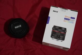 Meike MK 50mm f1.7 Large Aperture Manual Focus Lens for Sony E-mount with Full Frame