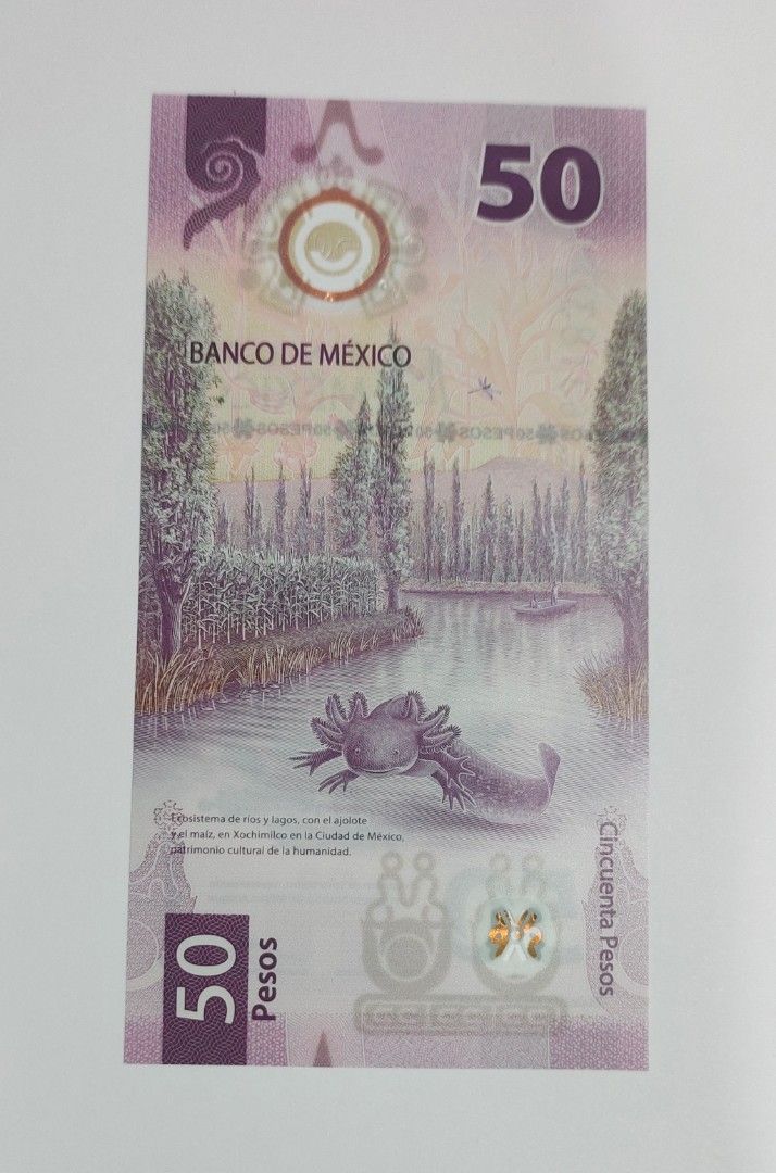 México 50 Pesos 29.03.2022 Pick 133c(2) Polímero Sc Unc - NUMISMÁTICA - Foto 6