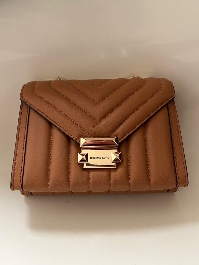 Whitney quilted michael deals kors
