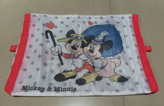 Mickey and Minnie Mesh Laundry Bag Storage