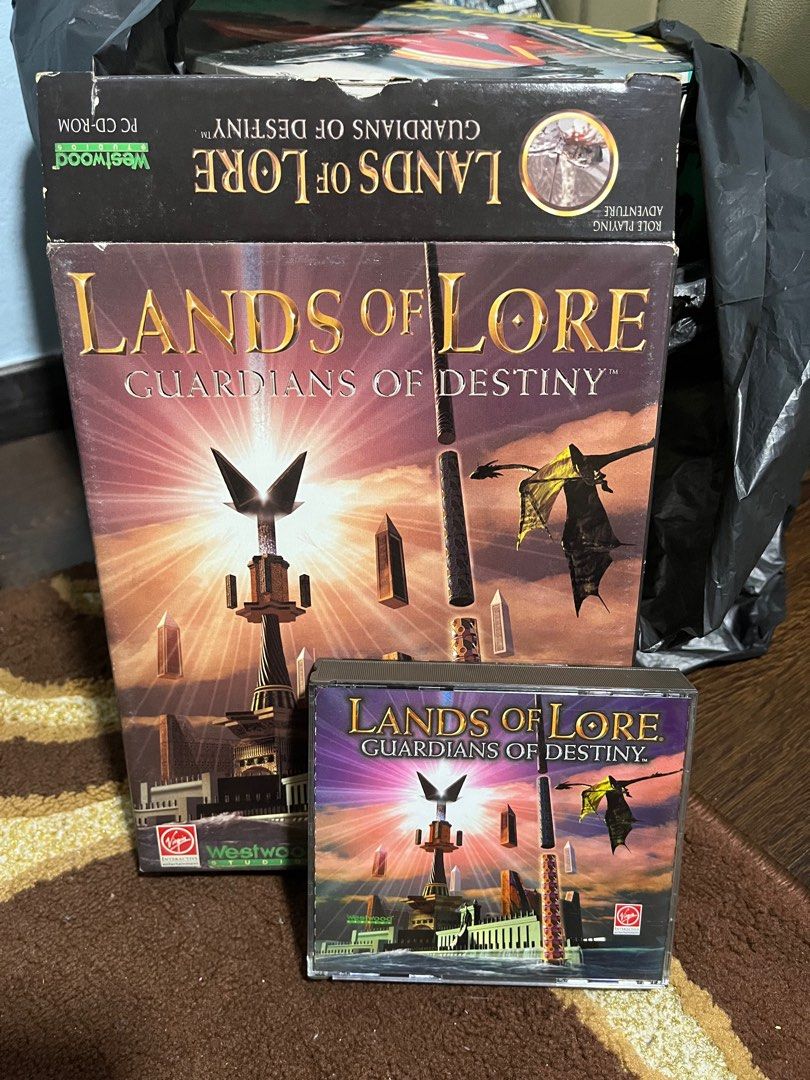 Microsoft Lands Of Lore game, Video Gaming, Video Games, Others on Carousell