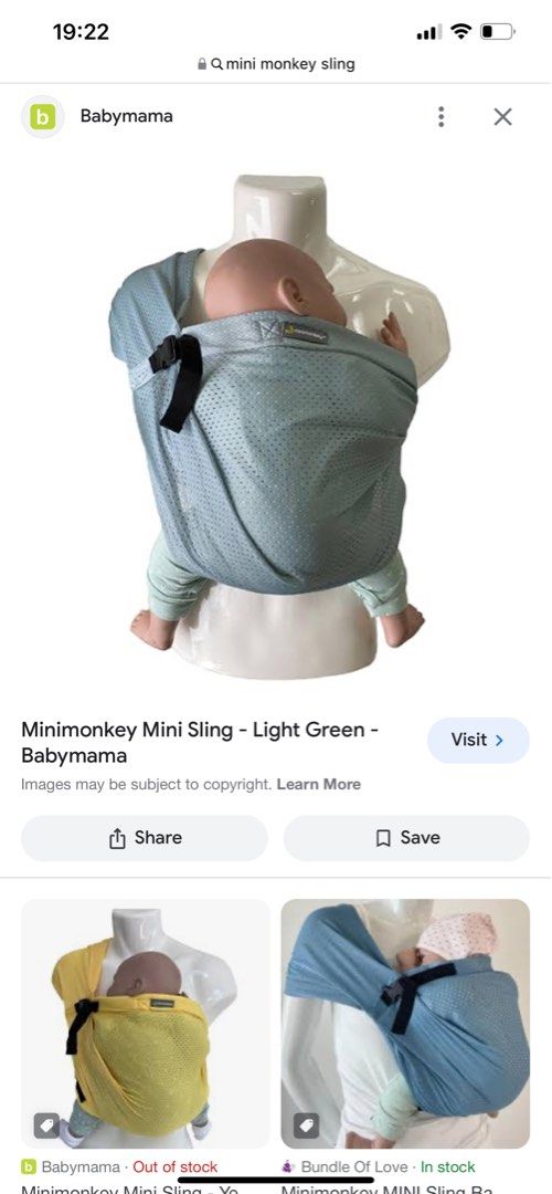 Mini sales monkey sling