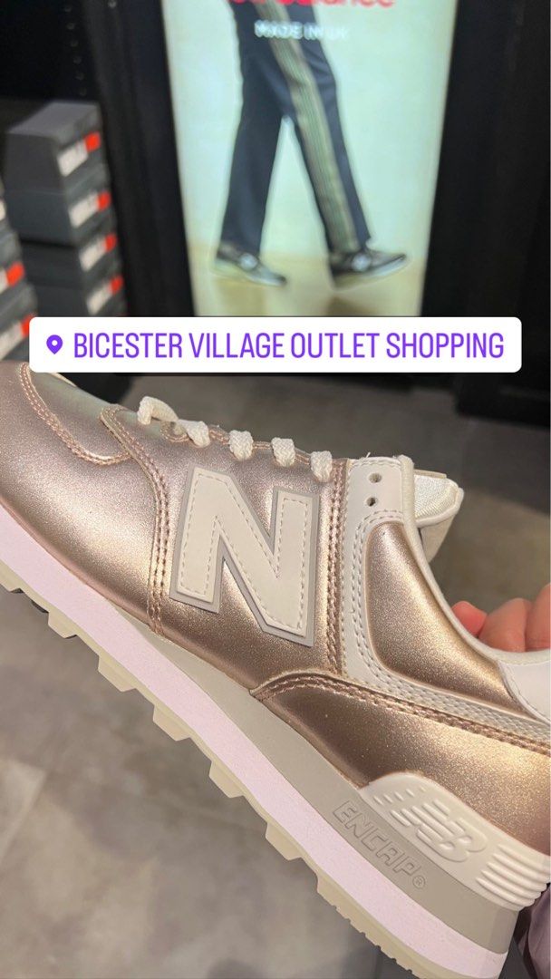 new balance 574 rose gold